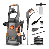 LawnMaster Electric Pressure Washer with Detergent Bottle