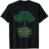 Funny Binary Tree Computer Coding Programmer Men Women Gifts T-Shirt