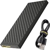 Nitecore NB10000 Gen II (Gen 2) Ultra-Slim Power Bank, 10000mAh QC Quick-Charge USB and USB-C Dual Outputs with Cables for Phones, Flashlights and Headlamps, Dual Cable Bundle