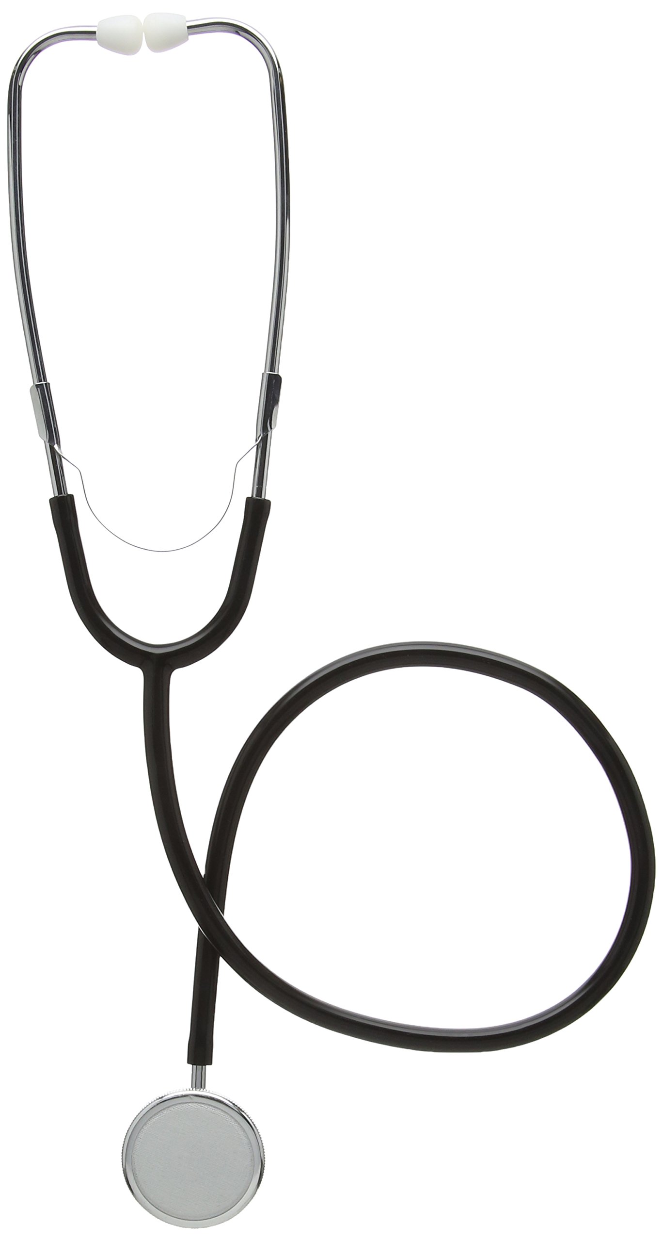 Universal UN125B Single Head Stethoscopes Individually Boxed Black