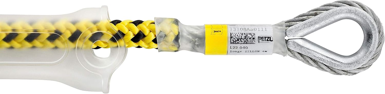 PETZL - MICROFLIP, Reinforced Adjustable Positioning Lanyard for Tree Care, 4 m: Sports & Outdoors