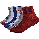 Under Armour boys Multi Pack Quarter Sock