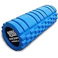 RumbleRoller Basic Bumpy Foam Roller, Solid Core EVA Foam Roller with Grid/Bump Texture for Deep Tissue Massage and Self-Myofascial Release