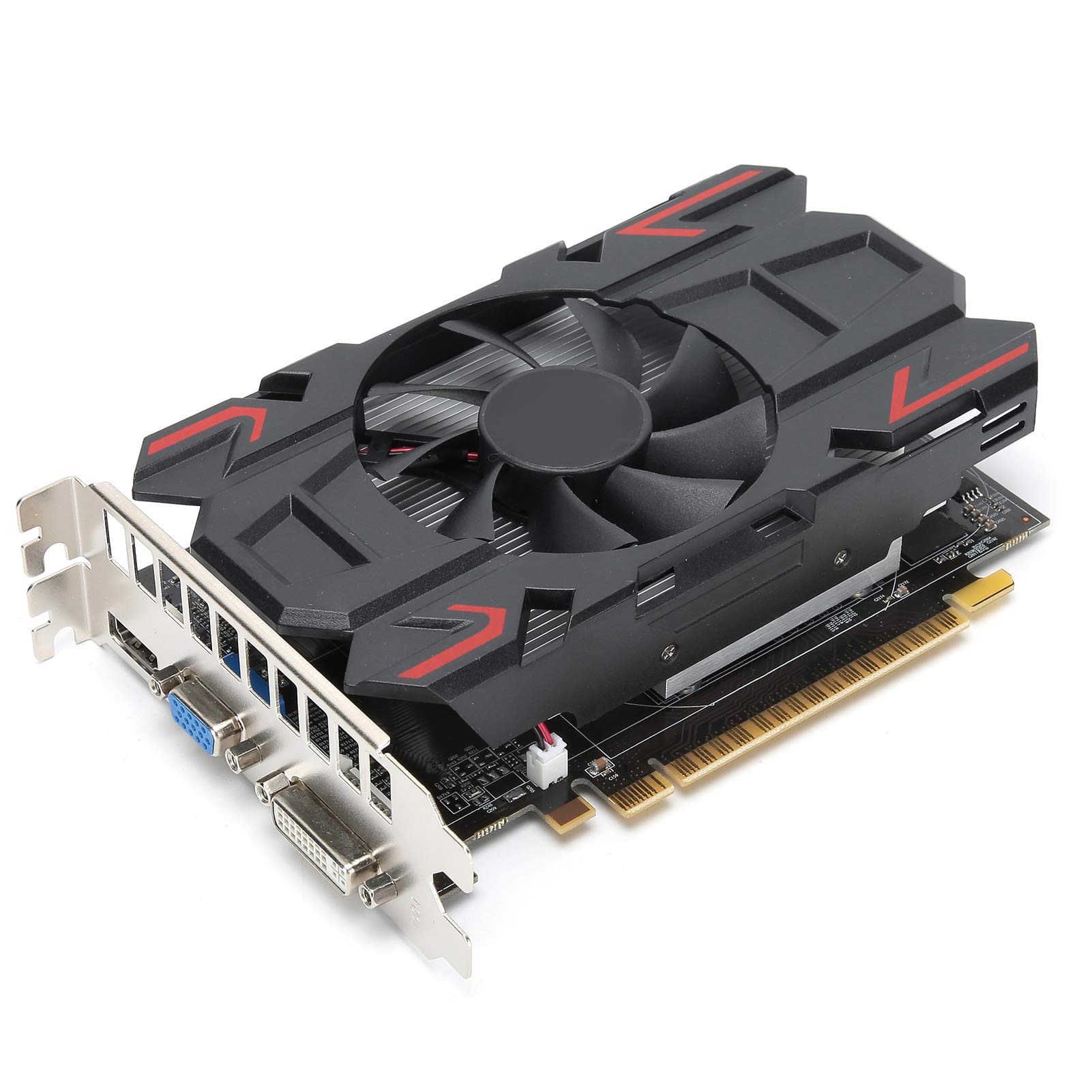 HD6770 Computer Graphics Cards, 1GB 128Bit DDR5 650MHz Graphics Cards, PCI Express 3.0 Slot for Desktop Computer