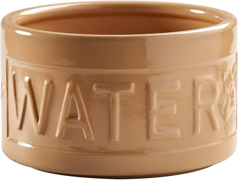 Mason Cash Cane Water Bowl 15cm Large Stoneware Pet Bowl 900ml Capacity
