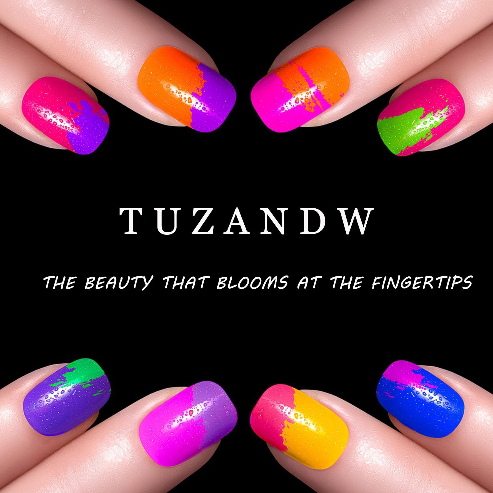 Press on Nails Short Square Fake Nails with Heart Designs Short Nails Press ons for Women Light Pink Full Cover Acrylic Glue on Nails 24 Pcs - Image 7