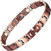 BioMag 99.9% Copper Ankle Bracelets for Women Magnetic Women's Ankle Bracelet Adjustable Copper Anklet with Sizing Tool Jewelry Gift for Her Mom Valentine's Day
