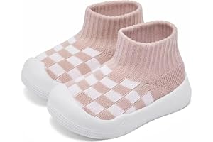 Eashi Baby Shoes Boy Girl Infant Walking Shoes Toddler Sock Shoes with Non-Slip Sole Breathable Slippers Outdoor Lightweight 