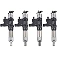 Woosphy 095000-5471 4Pcs Fuel Injectors Replacement for Isuzu NPR NPR-HD 4HK1 4 CYL Diesel 5.2L 4.8L 2001-2007 973297035 086547479165