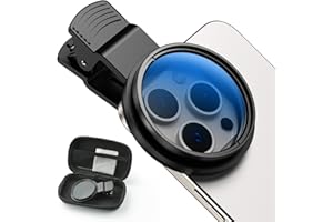 MIAO LAB 52mm Circular Polarizing Filter, Ultra‑Thin Nano‑Coated Glass for iPhone 16/15/14, Samsung Galaxy, Google Pixel & All Smartphones, Anti‑Reflective, Vivid Colors