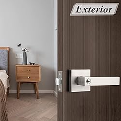 Probrico Square Keyed Alike Entry Door Lever