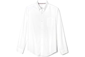 French Toast Boys Long Sleeve Oxford Shirt (Standard & Husky)