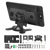 OSOYOO PiStudio Case Designed for Raspberry Pi Official 7" DSI Touchscreen (1st Gen 800x480) &amp; OSOYOO 7" IPS 800&times;480 DSI Screen &ndash; Wall and Desk Mount Stand for Pi 5/4/3 &ndash; Friendly Durable Workstation