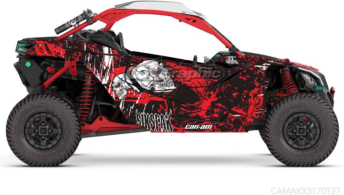 Amazon Com Graphics Decals Stickers Full Kit For Can Am Maverick X3 Automotive