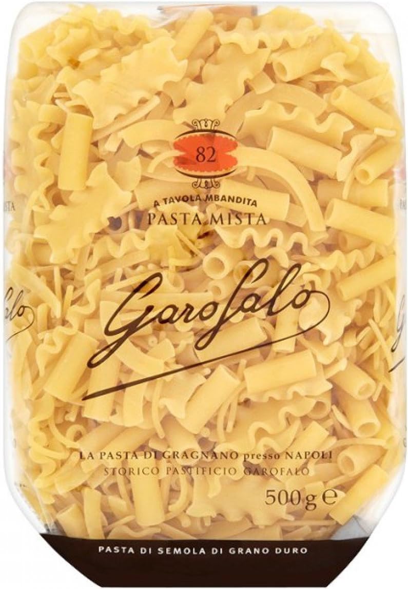 5 x Pasta Garofalo Pasta Mista Mixed Pasta No. 82. 500g Pasta di Gragnano Amazon.co.uk Grocery