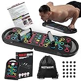 HOTWAVE Push Up Board Fitness, Portable Foldable 20 in 1 Push Up Bar at Home Gym, Pushup Handles for Floor. Professional Stre