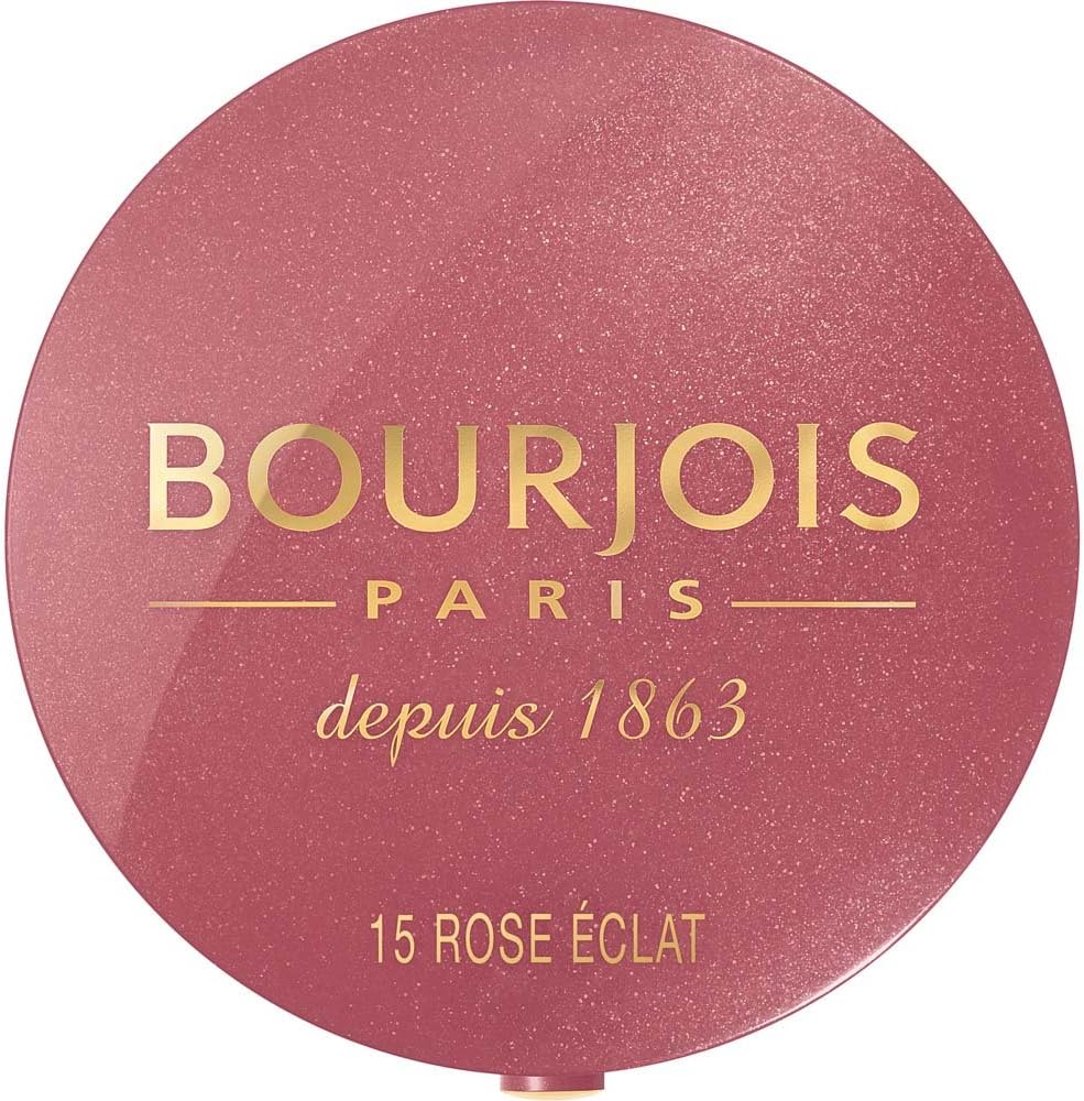 Bourjois Little Round Pot Blusher 15 Rose Eclat 2.5g Matte Finish Natural