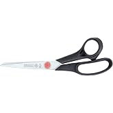 Mundial BP660 Red Dot Multi-Purpose Dressmaker Shears, 8.5 Inch, Stainless Steel, Adjustable Pivot, Lightweight &amp; Durable, Black