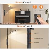 LUCKEA LED Uplighter Floor Lamp 2700K-6500K Remote Touch 42W view 7