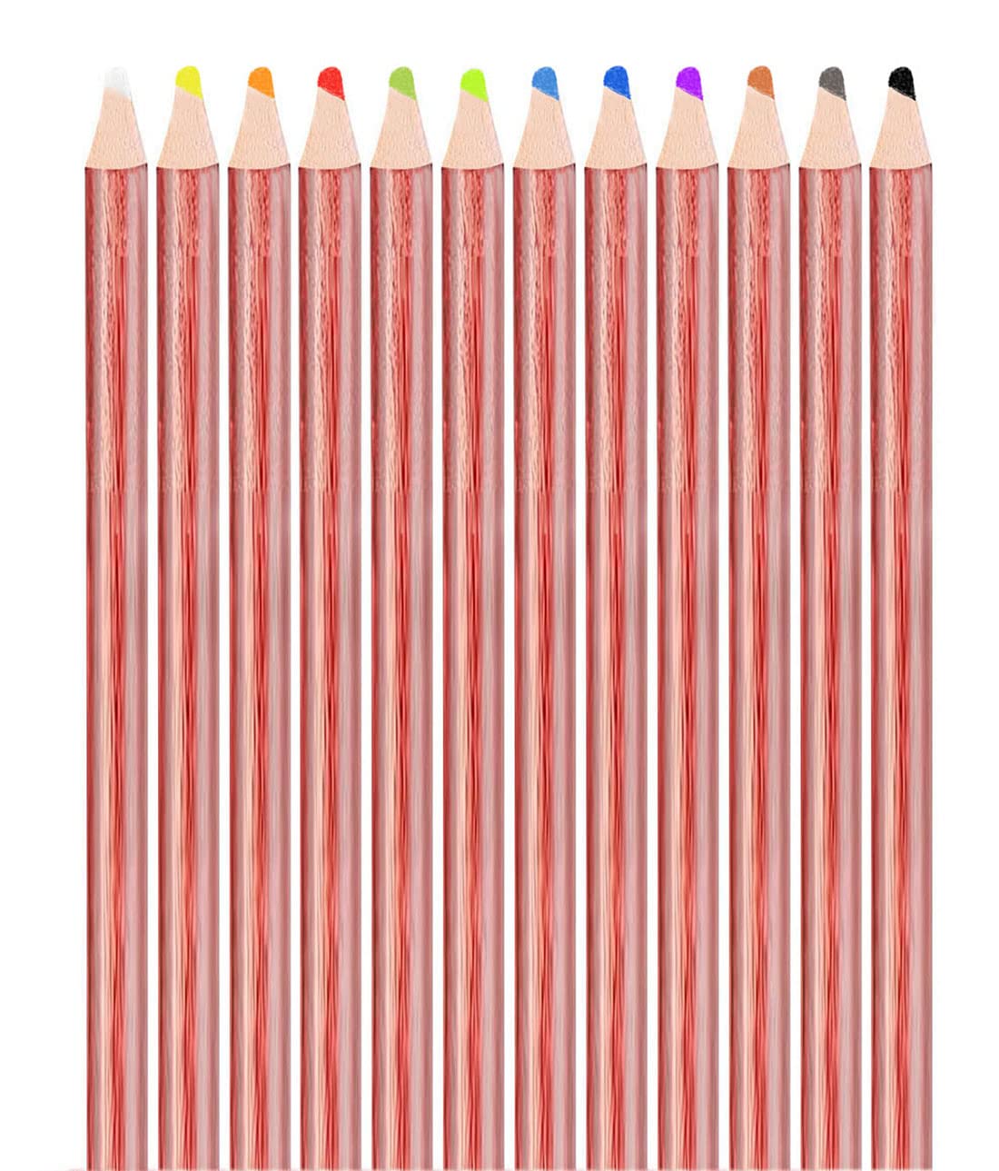 Photo 1 of Xccj 12 Pcs Chalkboard Calendar Colored Pencils, Wooden Chalk Pencils with Sharpener for Small Chalkboard Precise Writing, Erasable, Assorted Colors
