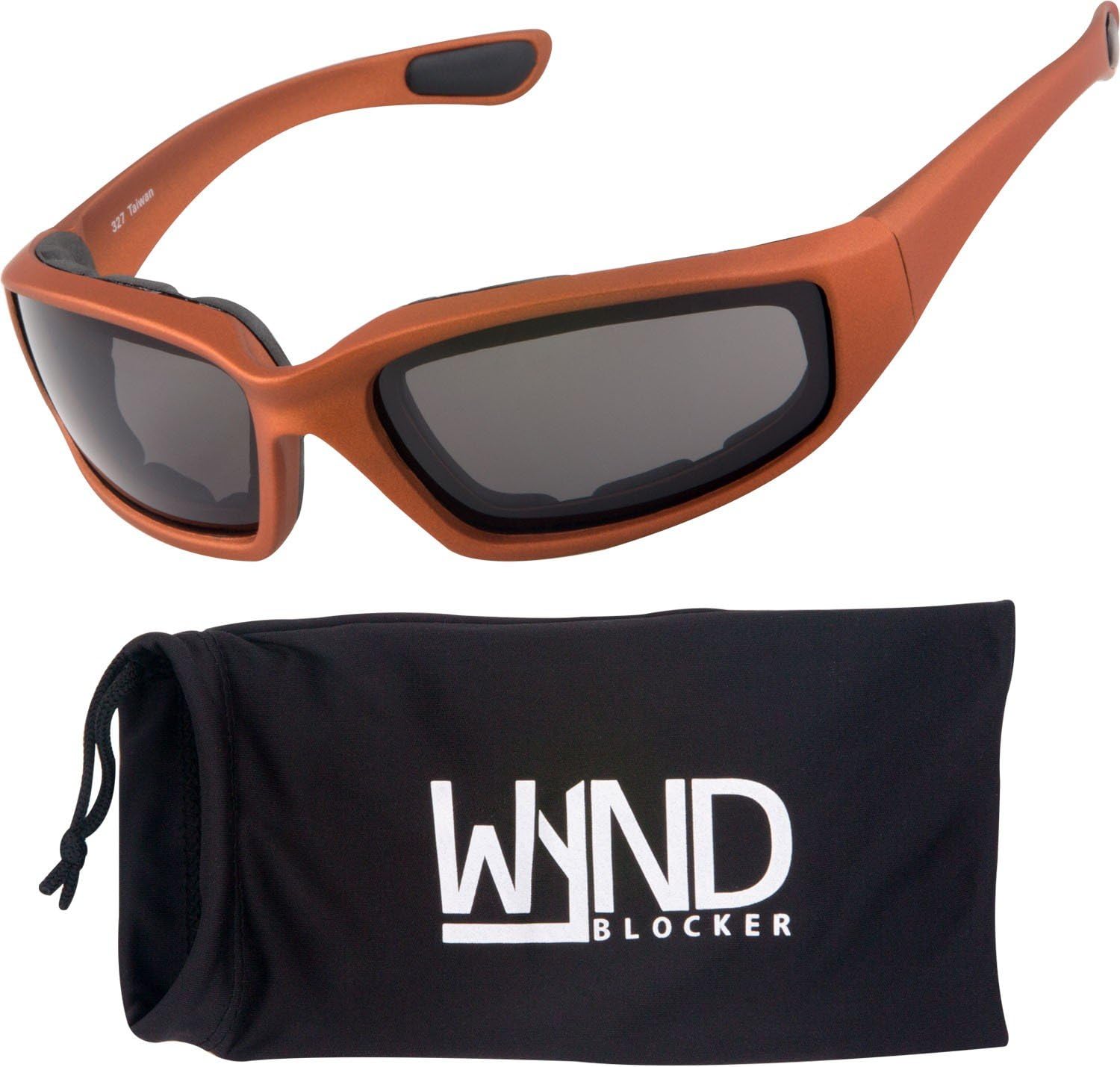 WYND Blocker Polarized Motorcycle & Fishing Floating Sports Wrap Sunglasses