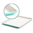 GreenLife Bakeware Healthy Ceramic Nonstick, Cookie Sheet, 18" x 13", Turquoise