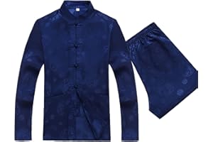 wecotton Kung Fu Uniform Tang Men Chinese Traditional Clothing Hanfu Martial Arts