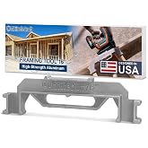 AltitudeCraft Framing Tools, 16-Inch Stud Layout Tool and Framing Jig | Aluminum jig positions wall studs 16 inches on center for framing projects.
