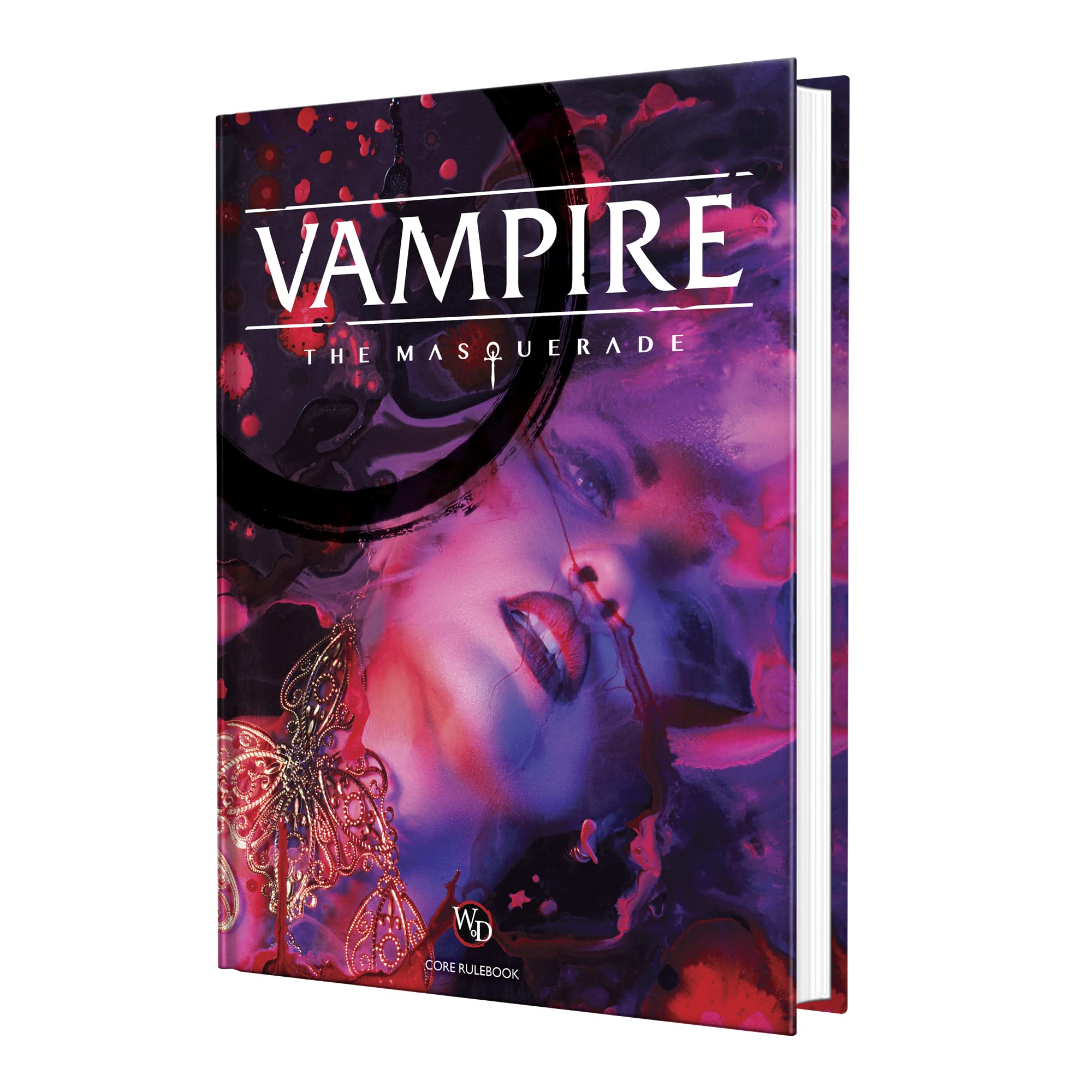 Photo 1 of Renegade Game Studios Vampire: The Masquerade 5th Edition Roleplaying Game Core Rulebook, 18+, A Storytelling game of personal and political horror.