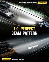 CYBERBEAM H7 LED Headlight Bulb Pair 60W 20000LM 6500K IP68 Plug & Play view 3