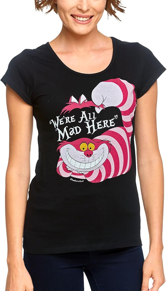 maglietta alice nel paese delle meraviglie