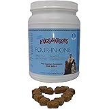 HUGS & KISSES Warren Eckstein's Four-in-One Vitamin Mineral Supplement Treat for Dogs