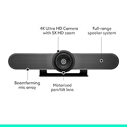 Logitech MeetUp Video Conferencing System, Ultra HD