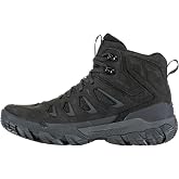 Oboz Men's Sawtooth X Mid | Rugged Leather Hiking Boots with Cushioned Support and Heavy-Duty Traction for Day Hikes and Long Treks