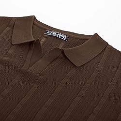 PJ PAUL JONES Mens Knit Polo Shirts Short Sleeve