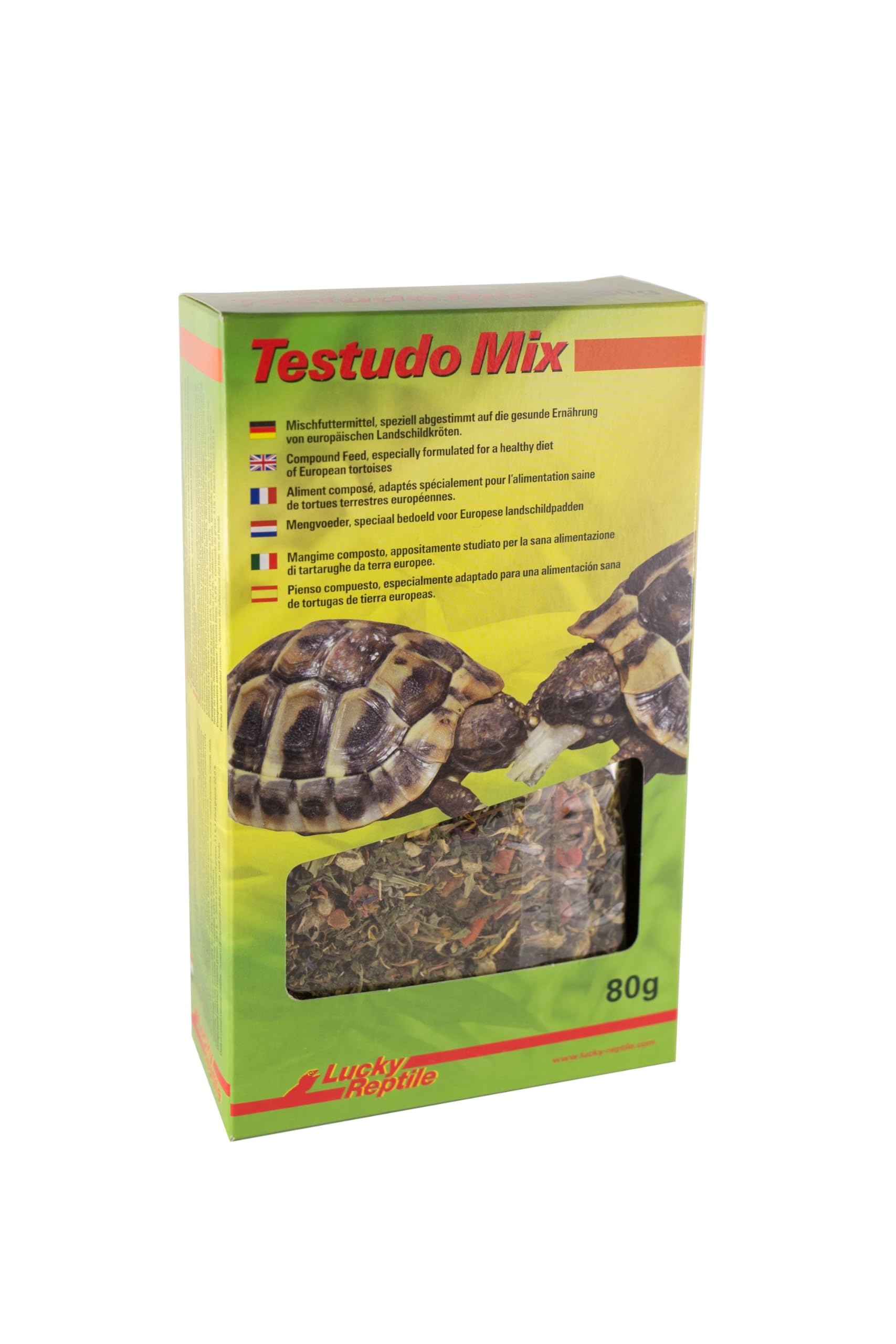 Lucky Reptile Testudo Mix 80 g Food for European Turtles