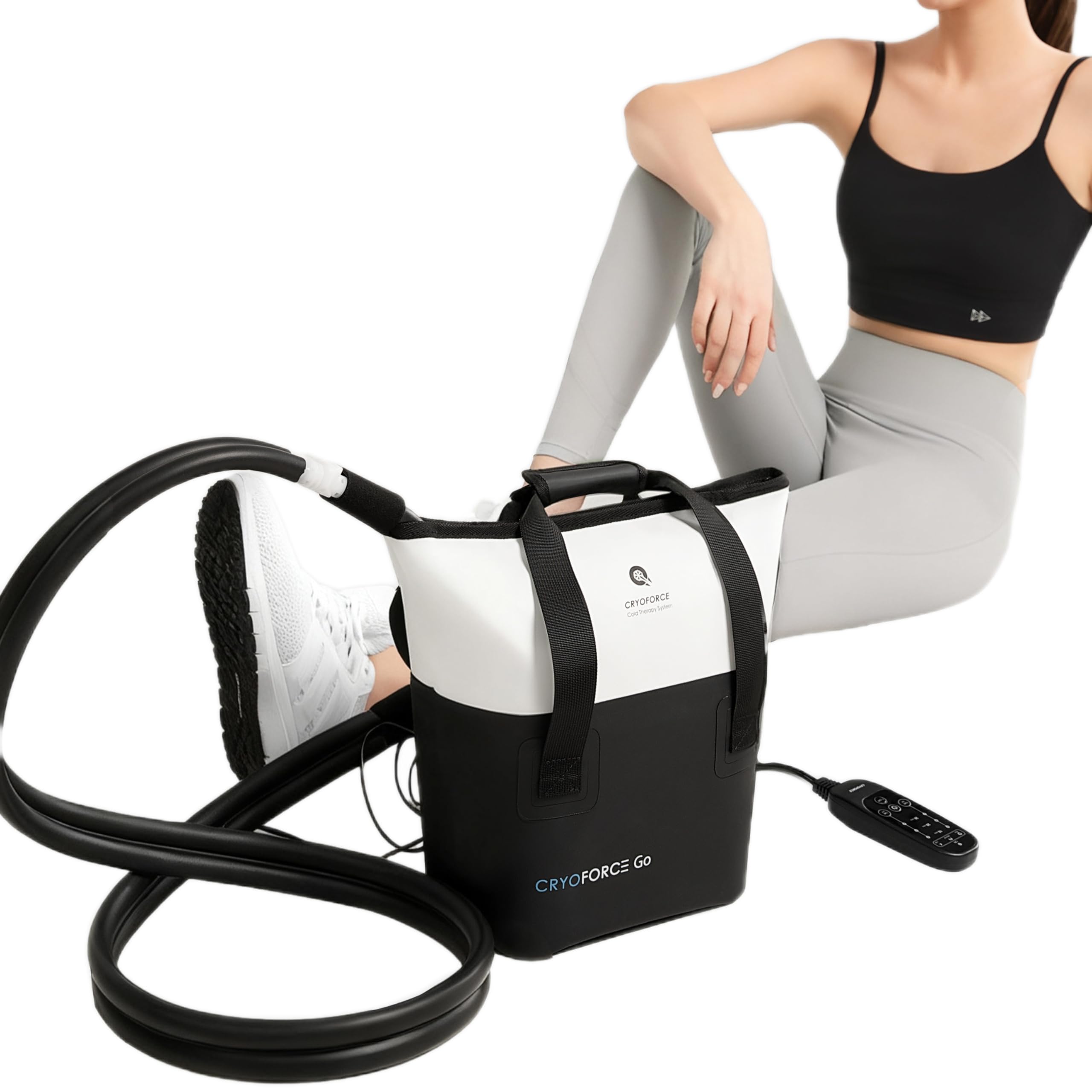 Photo 1 of CRYOFORCE CF-2 Lightweight Cold Therapy Machine with Programmable Timer, Ice Therapy Machine for Knee After Surgery, 9QT Knee Cryotherapy Post Surgery, Lightweight ACL Cryotherapy Pain Relief System