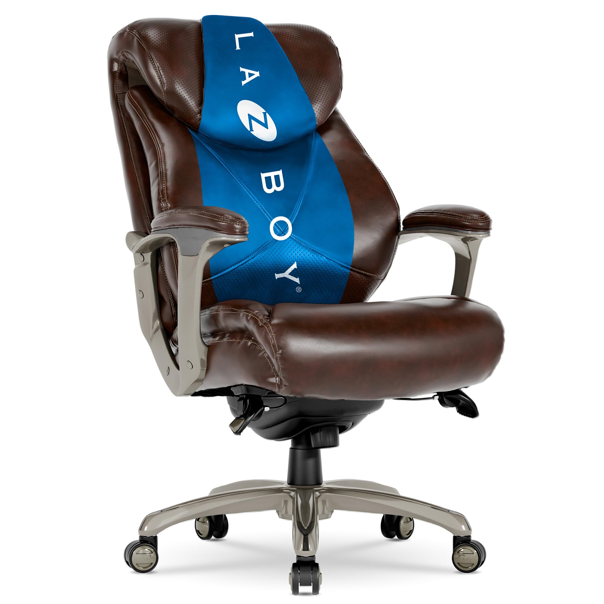 Lazy Boy Computer Chair Sutherland Quilted Fabric Office Chair