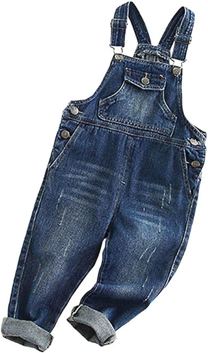 Felds 2017 Denim Overall Autumn Jeans Kids Jumpsuit Girls Denim Overalls 1-5T Kids Clothing