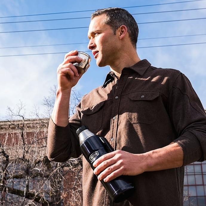 Thermos 膳魔师 King 帝王系列 1.2升 不锈钢保温瓶 5.2折$18.19 海淘转运到手约￥144