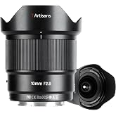 7artisans AF 10mm F2.8 Auto Focus APS-C Mirrorless Cameras Lens,105.3&deg; Ultra Wide Angle for Vlogging/Selfies/Video/Travel/Portraiture/Street Photography/Humanistic Subjects (for Sony E Mount)