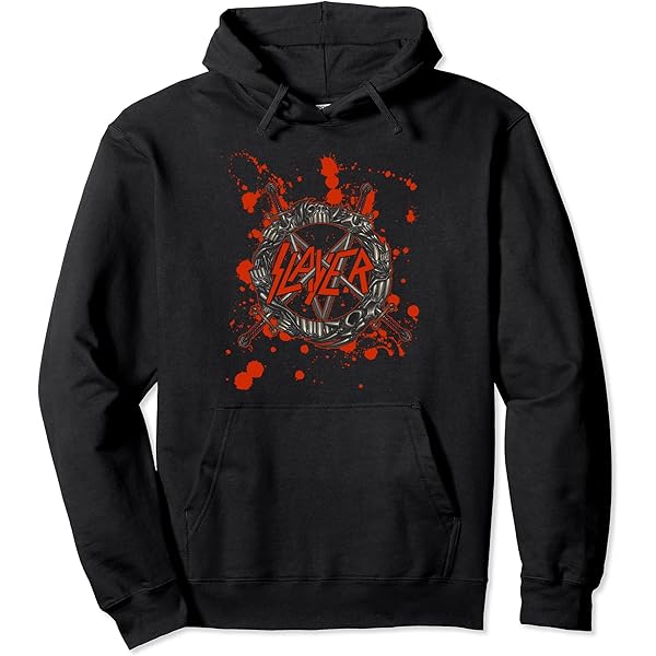 Amazon.com: Slayer - Hell Awaits 35th Anniversary Pullover