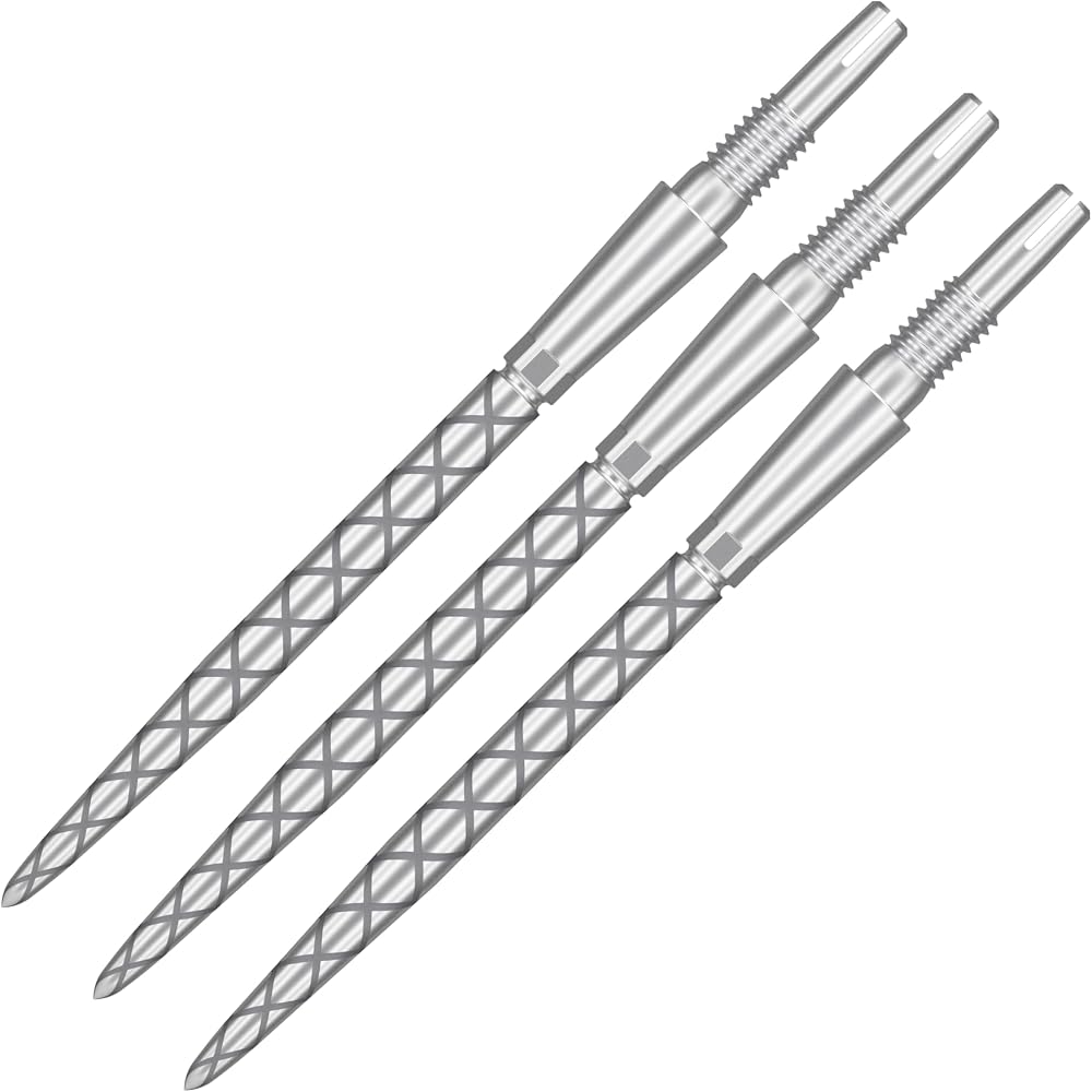 Target Darts Swiss Point Storm Diamond Points 3 Pack 35mm Silver SP