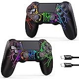 GamingBoy 2 Pack Wireless Controller for PS4, LED