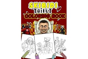 Skibidi toilet Coloring Book: An Amazing Coloring pages With Lots Of 99+ Great Quality Images For Cameraman, Speakerman. for Kids Children Teens