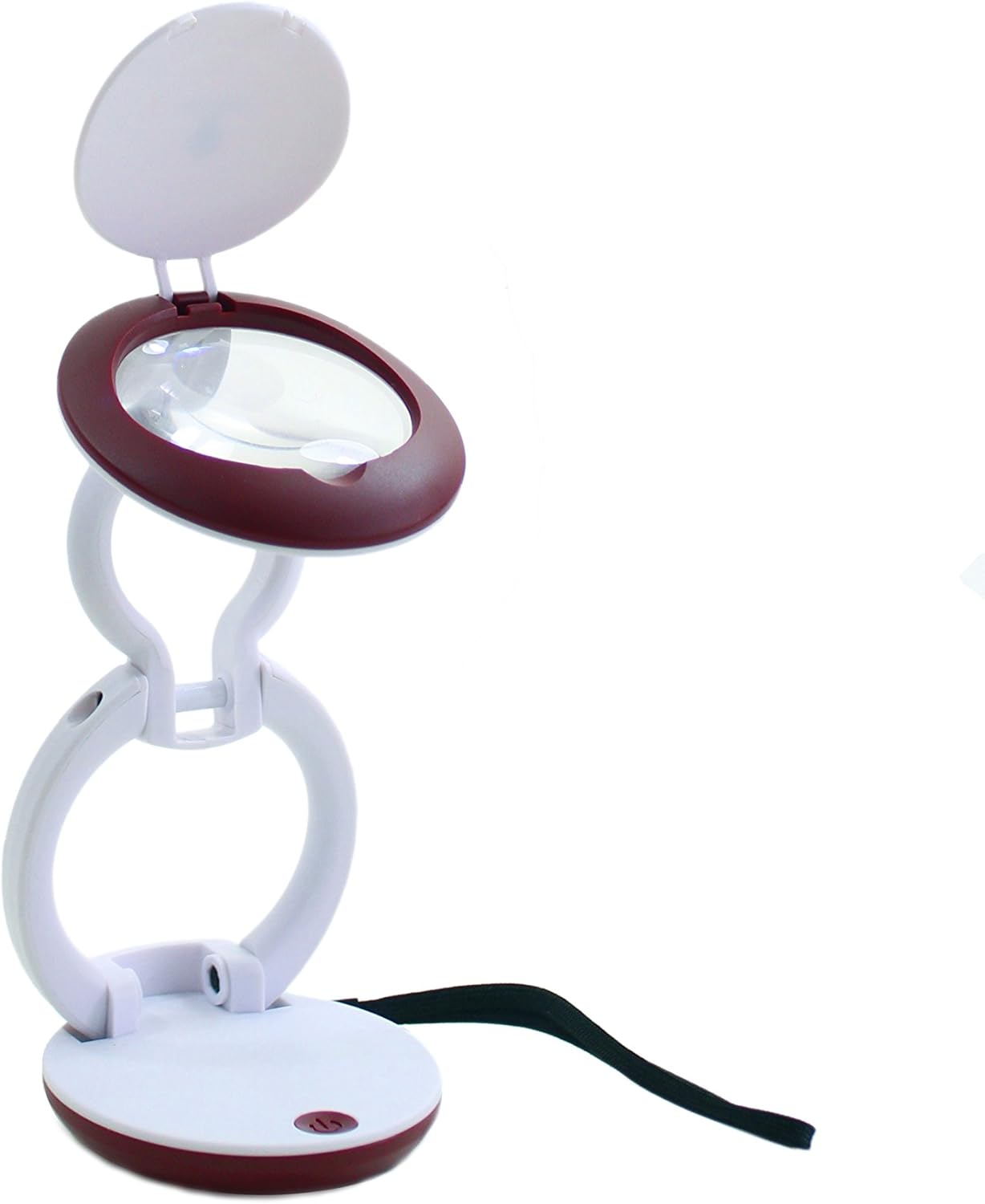 Daylight Company Compact, Foldable Magnifying Light, White/Red Amazon.co.uk Lighting