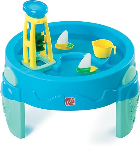 water wheel play table