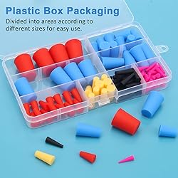 110PCS Silicone Rubber Tapered Plug, Coldairsoap