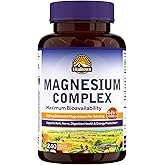 Vitalitown Magnesium Complex | Chelated Easily Absorbed Magnesium Glycinate Citrate Malate | Buffered | 210mg Elemental Mag | Sleep, Nerve, Digestion, Energy | Non-GMO 240 Veg Caps