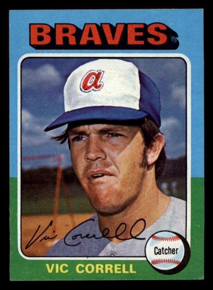 Amazon.com: 1975 Topps # 177 Vic Correll Atlanta Braves (Baseball Card) NM Braves: Collectibles Amazon.com: 1975 Topps # 177 Vic Correll Atlanta Braves (Baseball Card) NM Braves: Collectibles